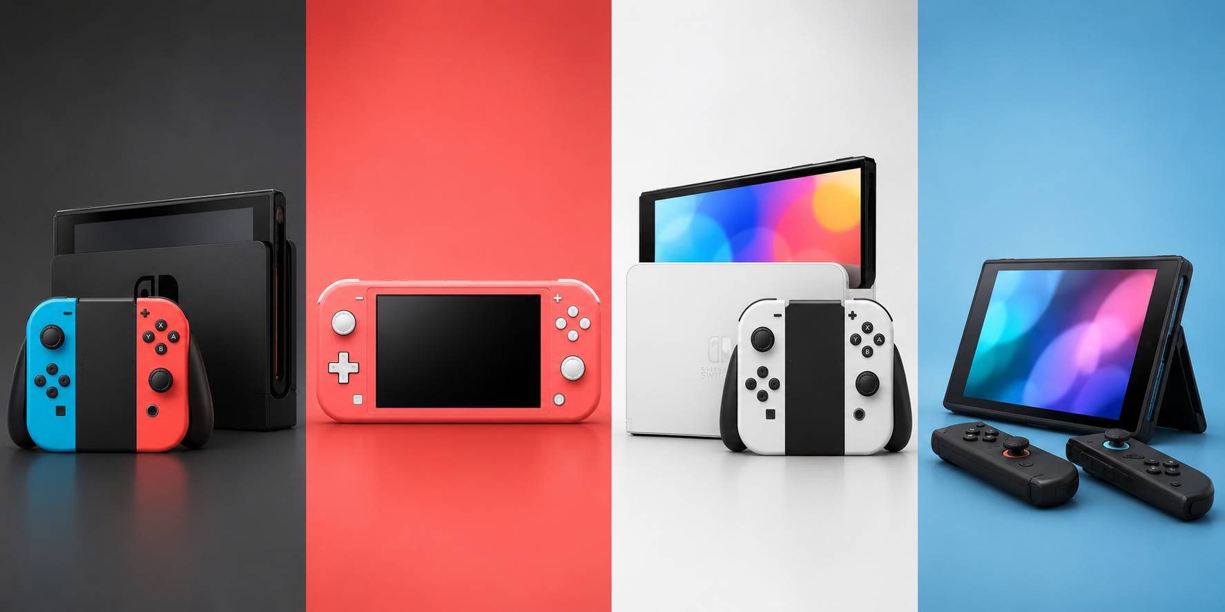 نینتندو سوییچ ، لایت ، OLED یا Switch 2 ؟ بررسی کامل تفاوت‌ها و کاربرد هر مدل