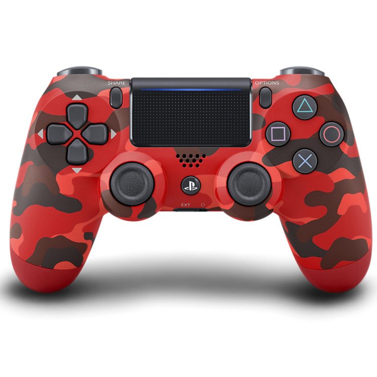 دسته PS4 DualShock قرمز ارتشی