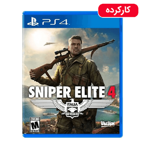 دیسک بازی اسنایپر الیت SNIPER ELITE 4 برای PS5 (کارکرده)