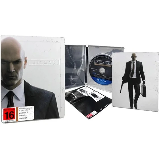 دیسک بازی Hitman 1 نسخه استیل بوک برای PS4 (کاکرده)