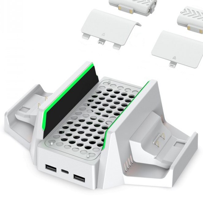 پایه شارژر دسته بازی دابی مدل Dobe TYX-0663 مناسب برای XBOX Sereis S به همراه باتری