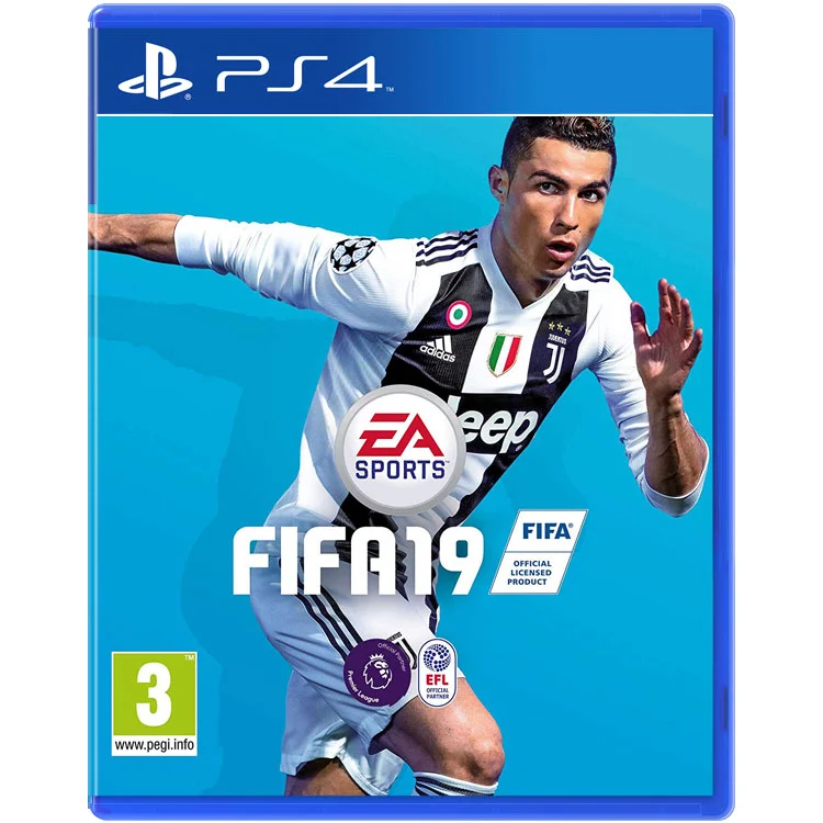 دیسک بازی FIFA 19 برای PS4 (کارکرده)